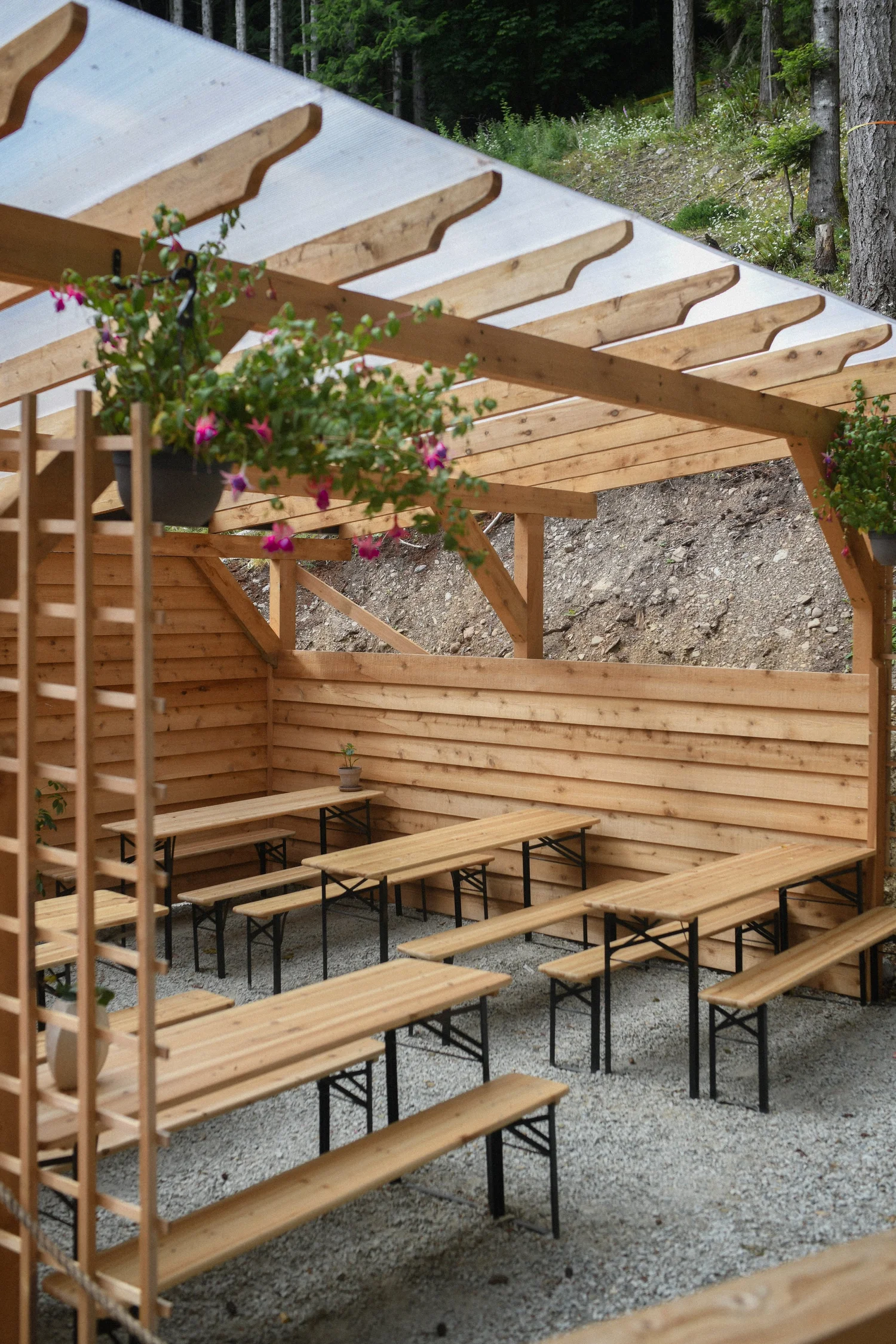 Inside the Salt Spring Brewing tasting room